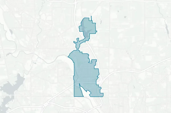 City of Girard — detail map
