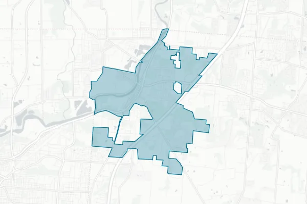 City of Franklin — detail map