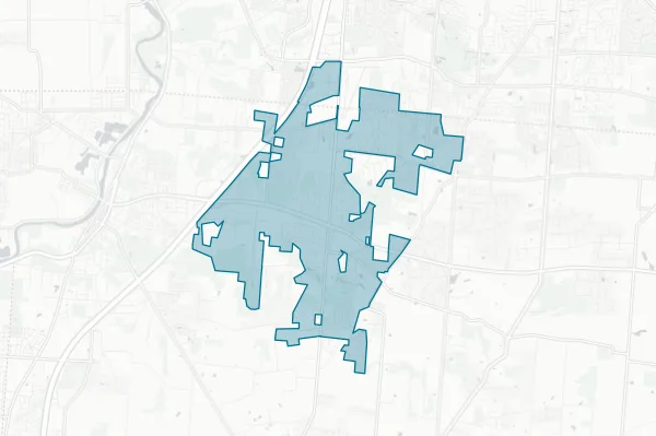 City of Springboro — detail map