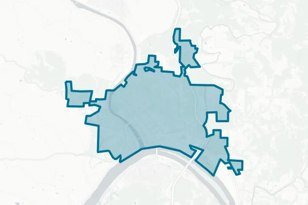 City of Marietta — detail map