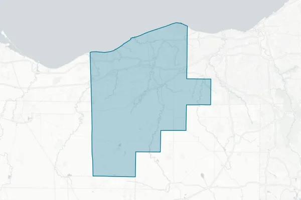 Lorain County — detail map