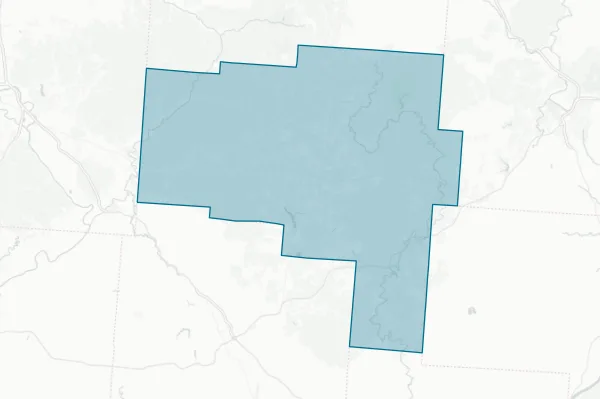 Vinton County — detail map