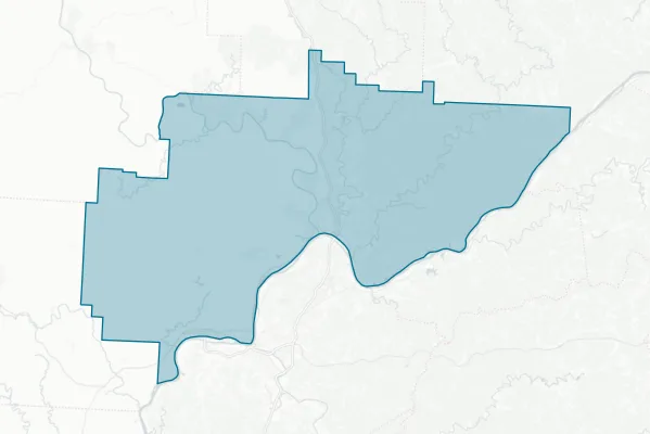 Adams County — detail map