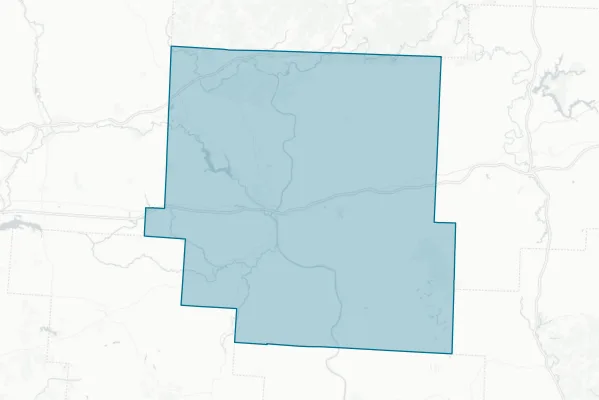 Muskingum County — detail map