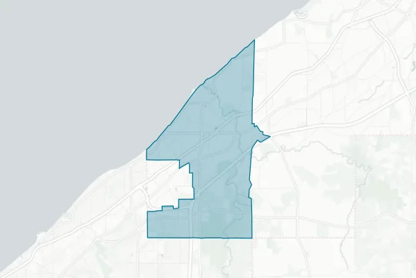 Willoughby-eastlake City School District — detail map