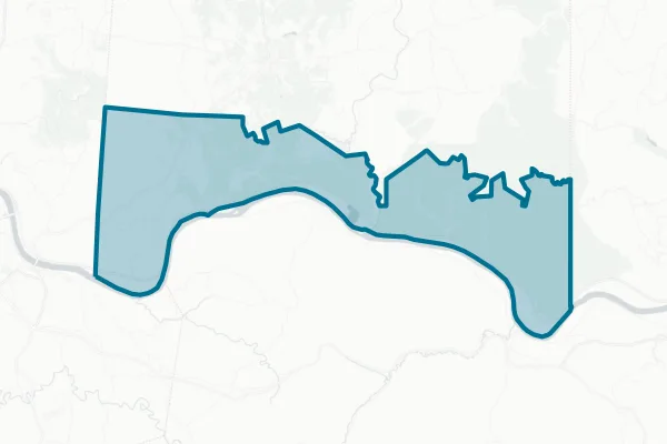 Manchester Local School District — detail map
