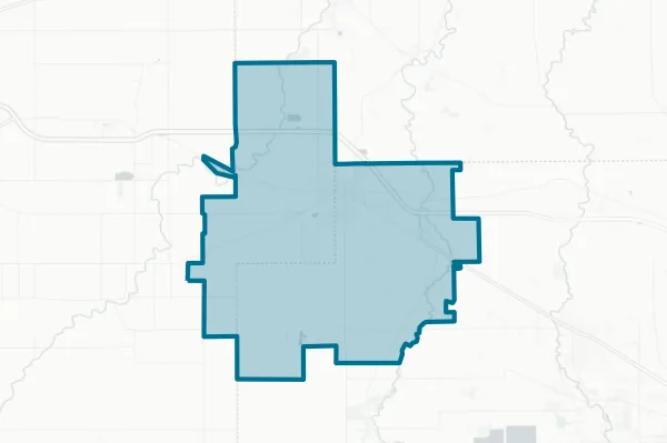 Delphos City School District — detail map