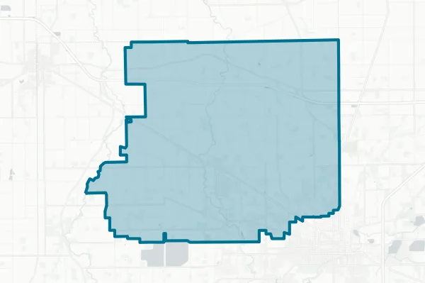 Elida Local School District — detail map