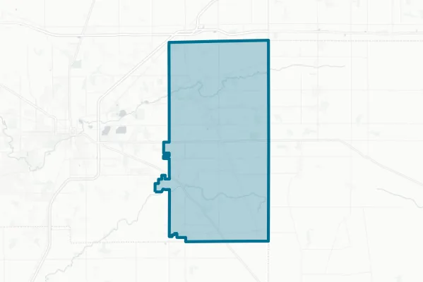 Allen East Local School District — detail map