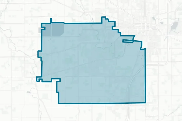 Shawnee Local School District — detail map