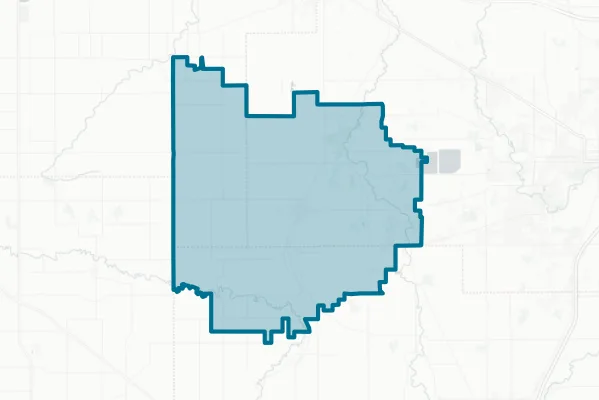 Spencerville Local School District — detail map