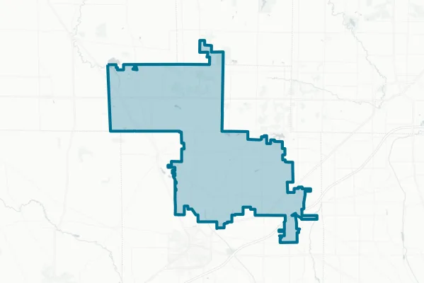 Mapleton Local School District — detail map