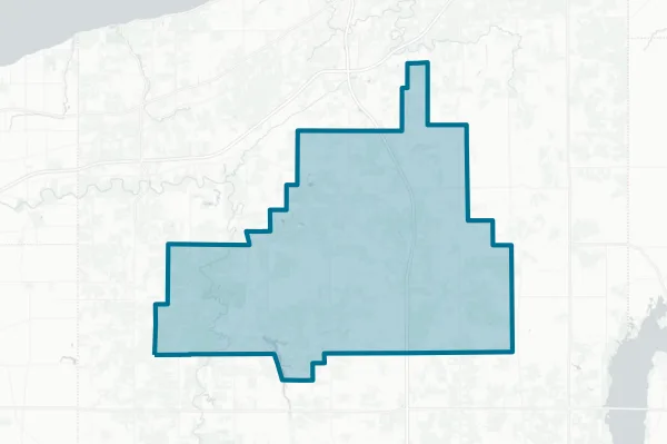 Jefferson County Board of Education — detail map