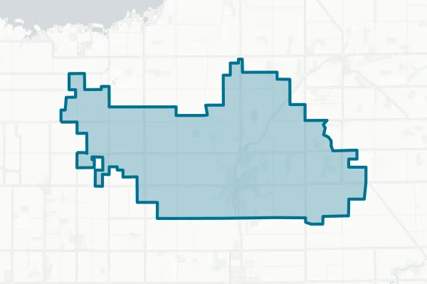 New Bremen Local School District — detail map