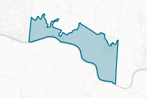 Ripley Union Lewis Huntington Local School District — detail map