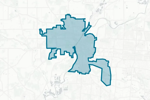 Hamilton City School District — detail map