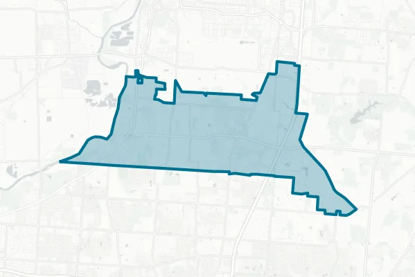 Monroe Local School District — detail map