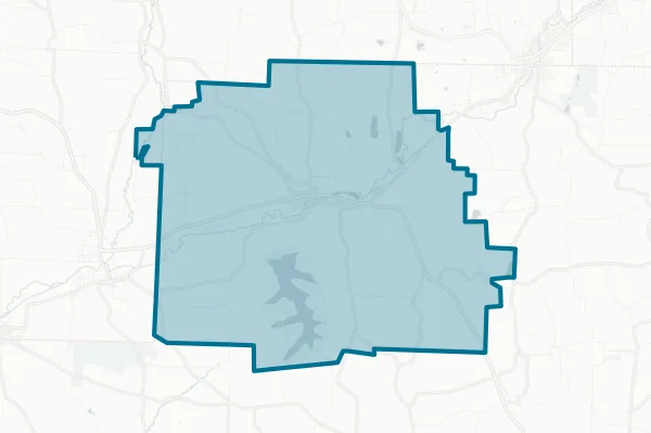 Brown Local School Distrct — detail map