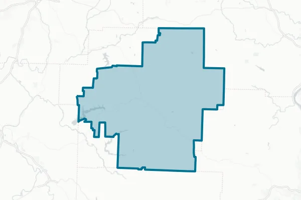 Carrollton Exempted Village School District — detail map