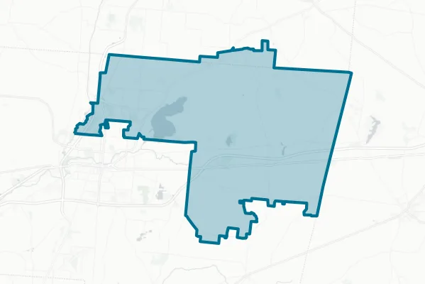 Northeastern Local School District — detail map