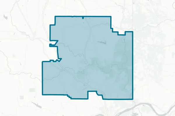 Beaver Local School District — detail map