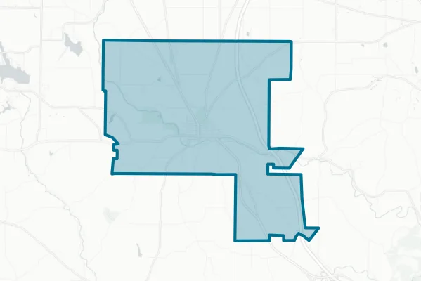 Lisbon Exempted Village School District — detail map