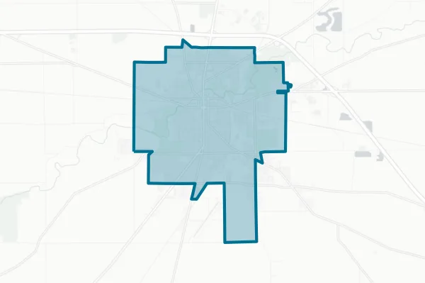 Bucyrus City School District — detail map