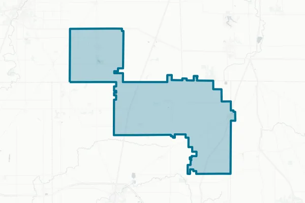 Buckeye Central Local School District — detail map