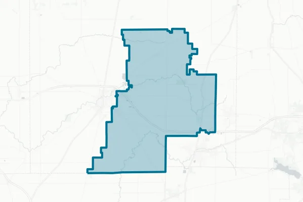 Colonel Crawford Local School District — detail map