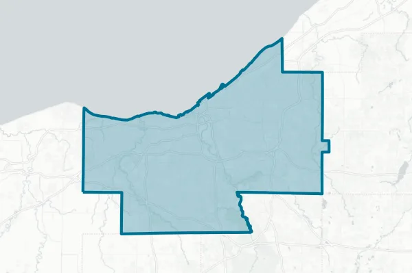 Cleveland Municipal School District — detail map