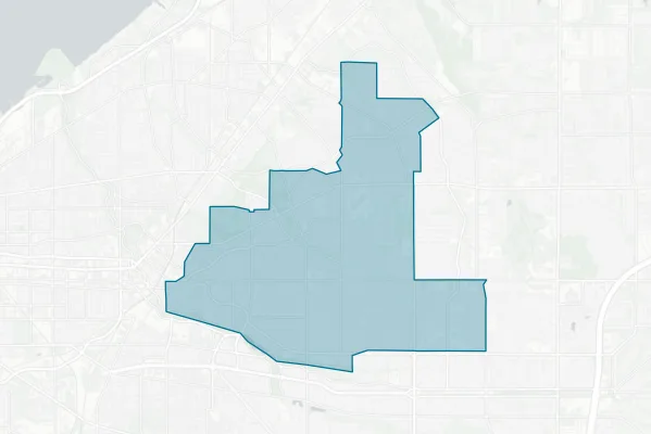 Cleveland Heights - University Heights City School District — detail map