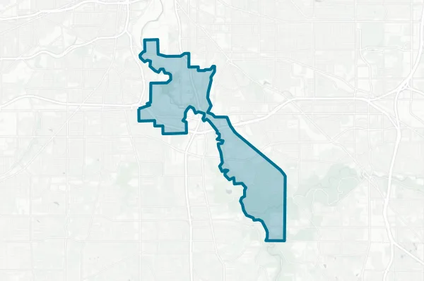 Cuyahoga Heights Local School District — detail map