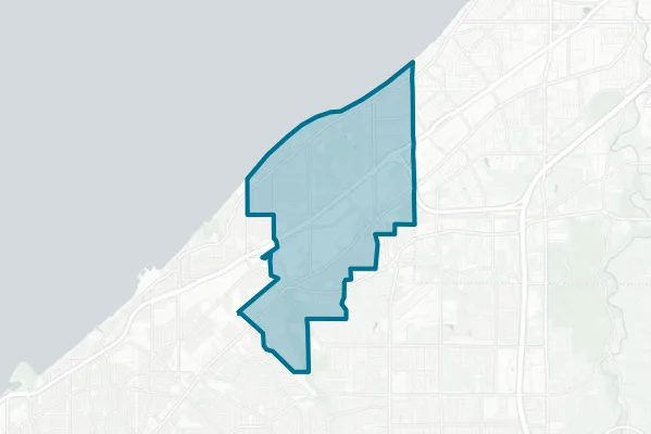 Euclid City School District — detail map