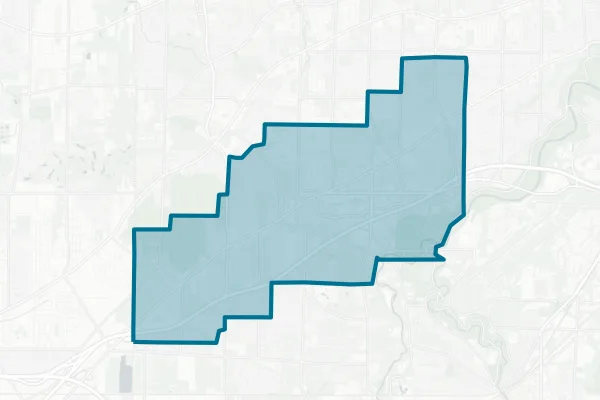 North Olmsted City School District — detail map