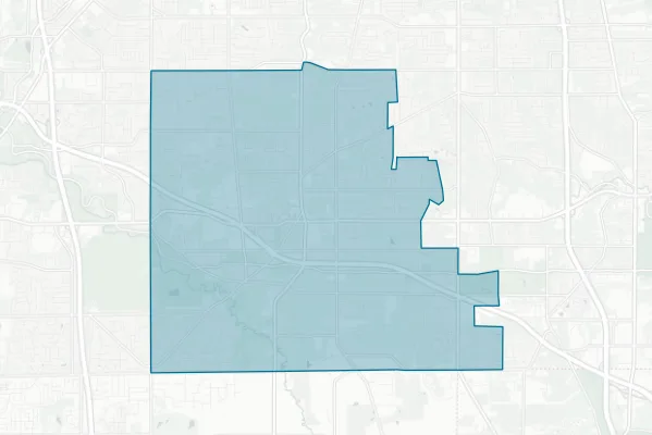 North Royalton City School District — detail map
