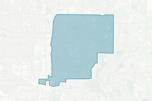 Orange City School District — detail map