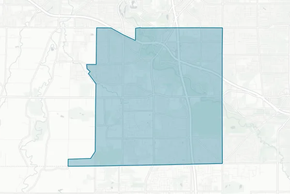 Strongsville City School District — detail map