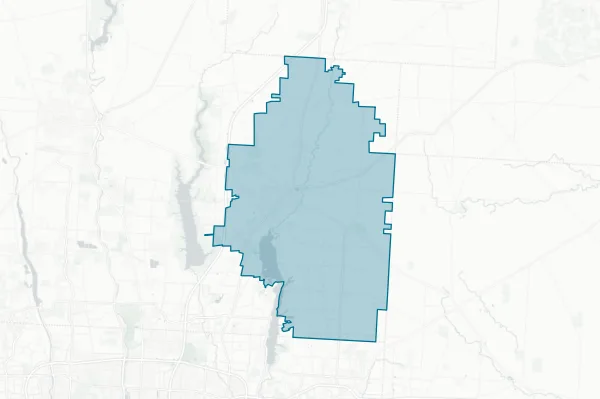 Big Walnut Local School District — detail map