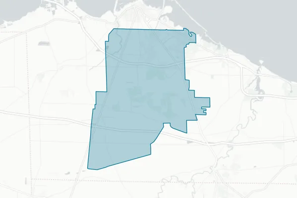 Perkins Local School District — detail map