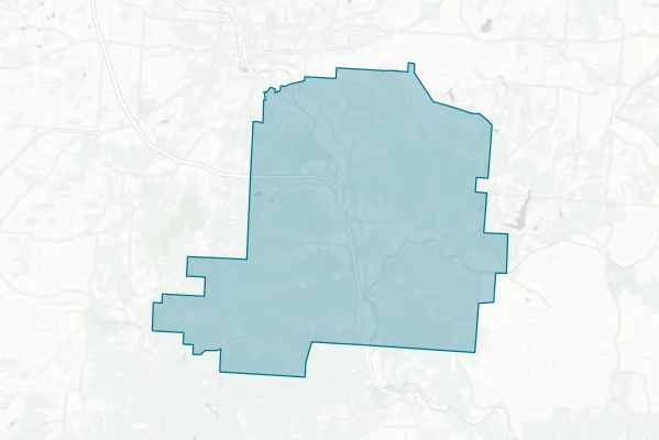 Berne Union Local School District — detail map
