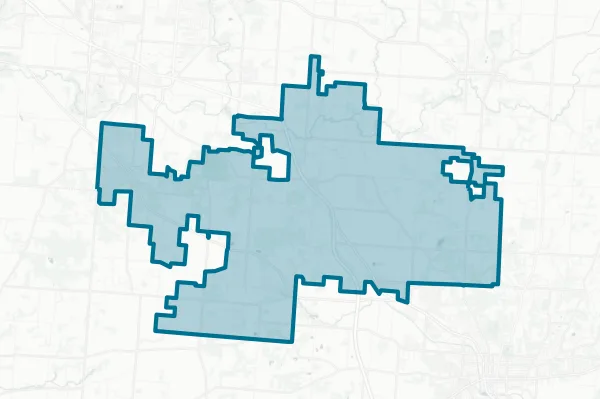 Bloom-carroll Local School District — detail map