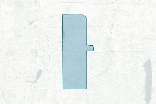 Cardinal Local School District — detail map