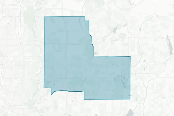 West Geauga Local School District — detail map