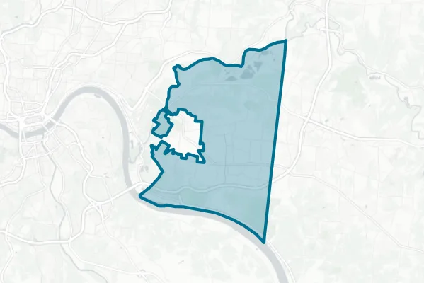 Forest Hills Local School District — detail map