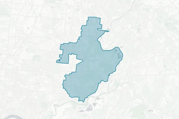 Indian Hill Exempted Village School District — detail map