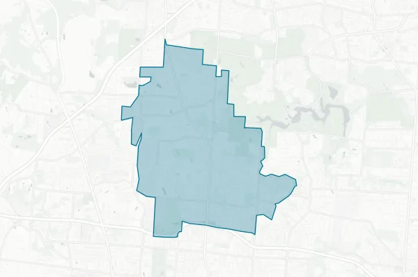 Mount Healthy City School District — detail map