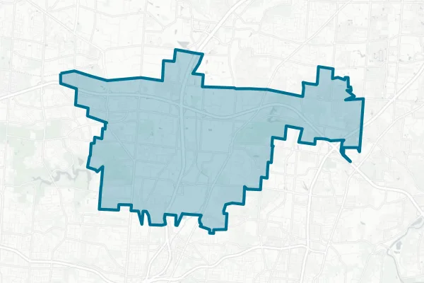 Princeton City School District — detail map