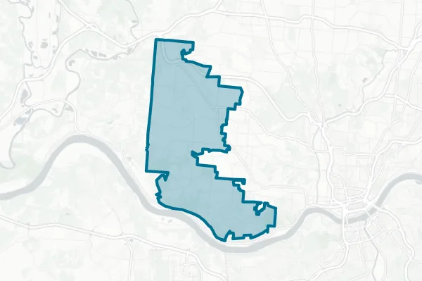 Oak Hills Local School District — detail map