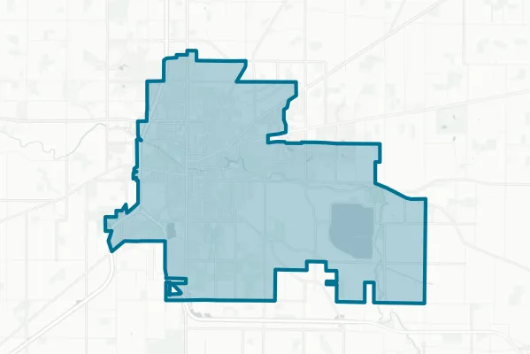 Findlay City School District — detail map