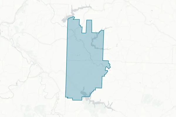 Conotton Valley Union Local School District — detail map